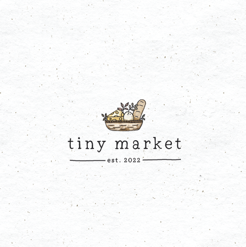 Tiny design with the title 'Tiny market'