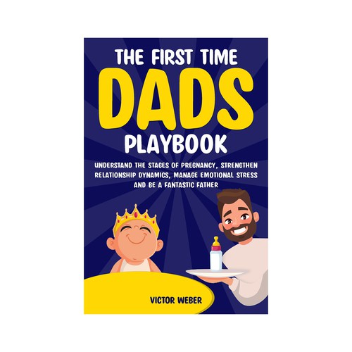 Parenting book cover with the title 'Book Cover'