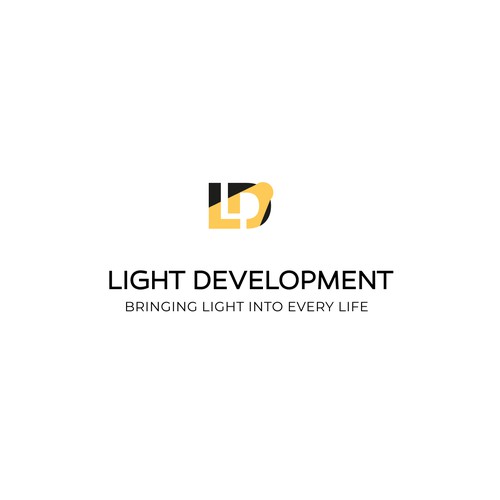 Lightning logo with the title 'Logo for Light Development’s Clean energy job training program'