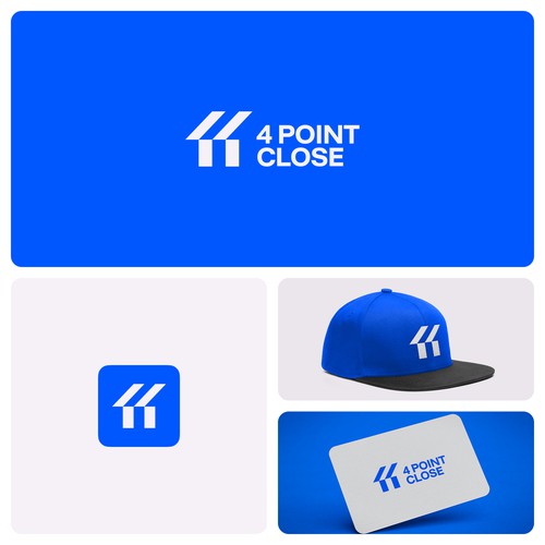 Minimal design with the title 'Logo, Brand Idenntity and Brand Guidelines for Real Estate AI startup | WEB3 | Fintech | Edtech | SaaS | B2B'