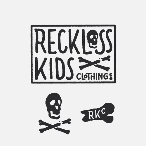 Hand-lettered logo with the title 'Logo contest entry. '