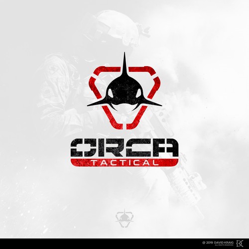 Orca design with the title 'ORCA TACTICAL'