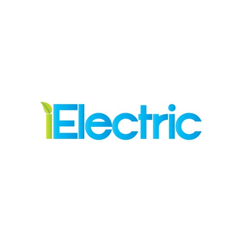 Alternative logo with the title 'iElectric needs a new logo'