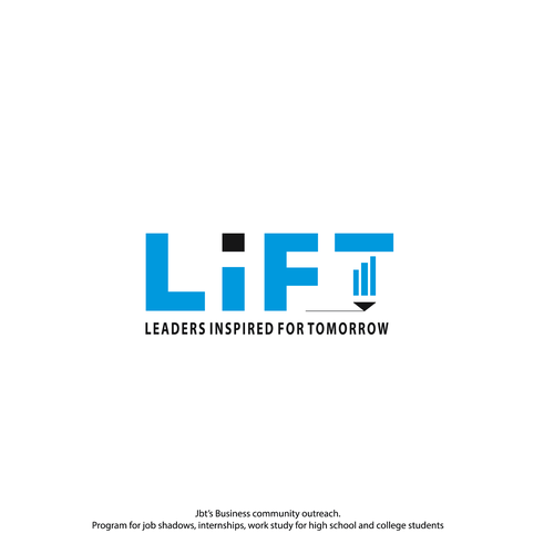 Leadership logo with the title 'Logo to help attract youth into the manufacturing industry'