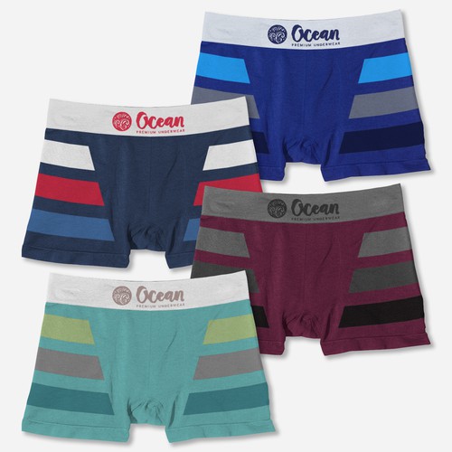 Underwear design with the title 'Design for men´s underwear'