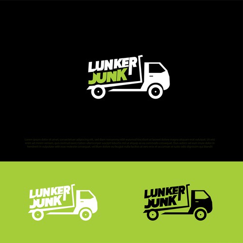 Junk design with the title 'Lunker Junk'