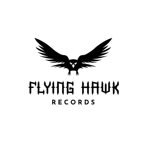 Hawk logo with the title 'Logo for Hard Rock Label '