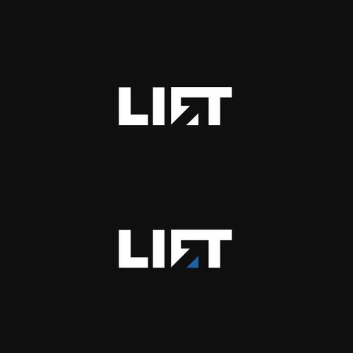 IT logo with the title 'IT logo concept for lift'