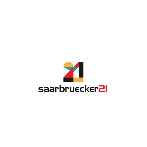 German logo with the title 'Logo design concept for Saarbruecker21'