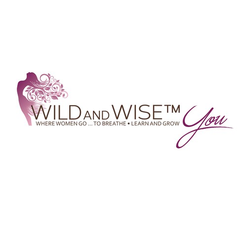 Pink logo with the title 'Wild and Wise YOU'