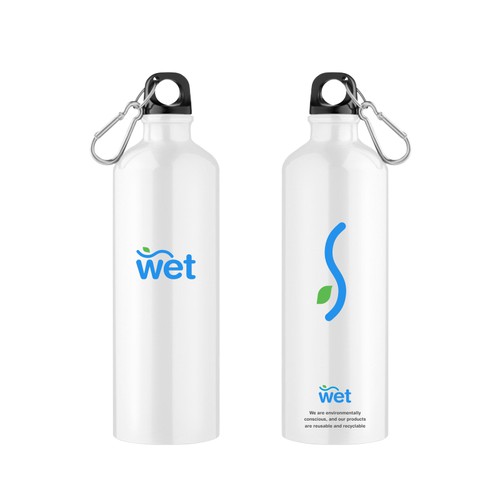 Merchandise logo with the title 'Bottle Sport Wet'