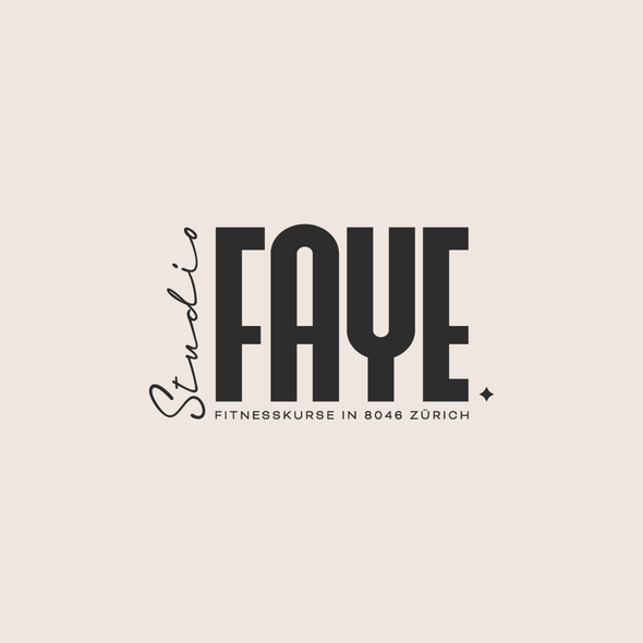 PE logo with the title 'Studio Faye'
