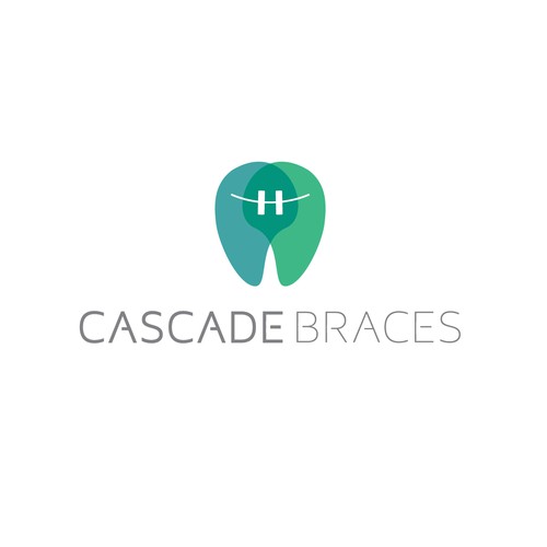 Dental logo with the title 'Orthodontist Logo Design'
