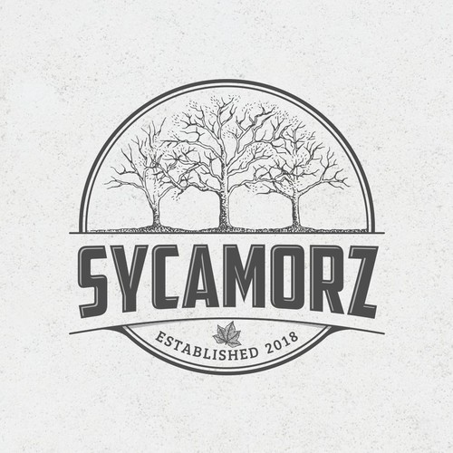 Tree logo with the title 'Sicamorz'