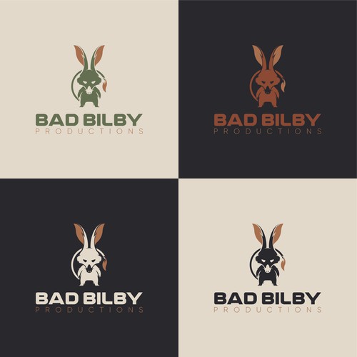 Australian logo with the title 'Bad Bilby Logo'
