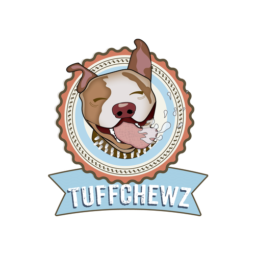 Pet food logo with the title 'Dog'Food Logo'