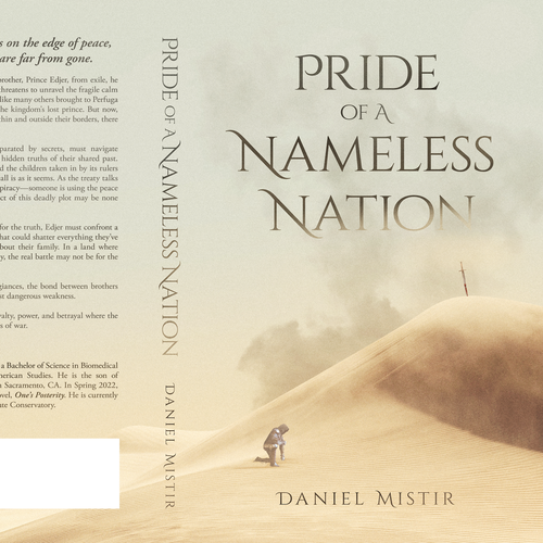 Bestseller book cover with the title 'Epic fantasy book cover design'