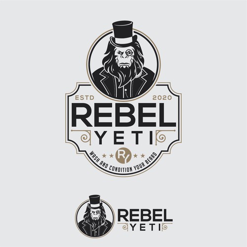 Yeti logo with the title 'Rebel Yeti'