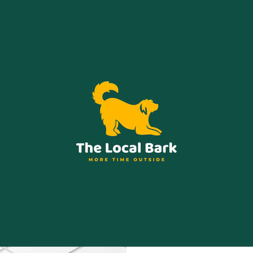 Premium logo with the title 'The Local Bark'