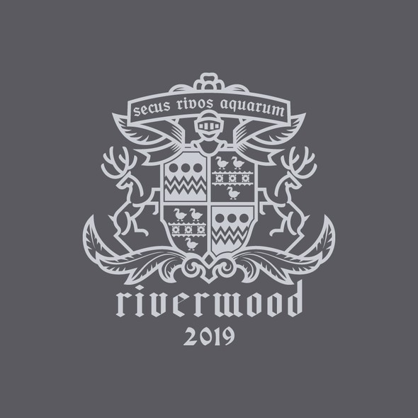 Shield t-shirt with the title 'Riverwood'