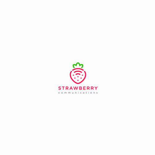 Strawberry logo with the title 'Strawberry Communications'