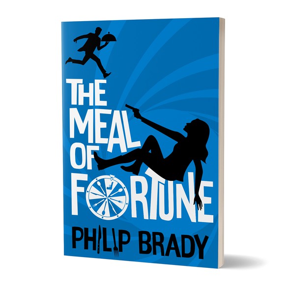 Spy design with the title 'Book cover'