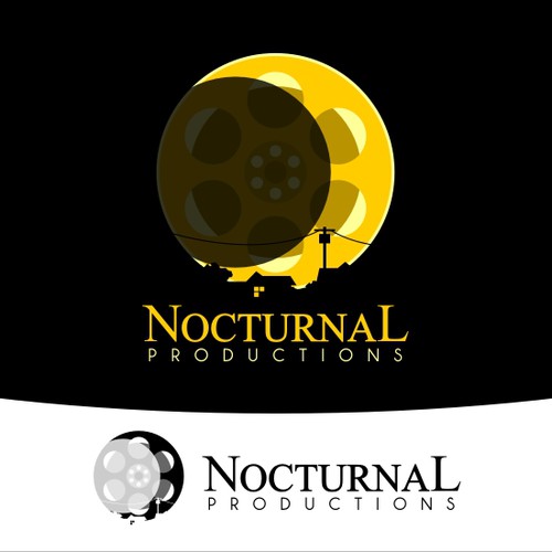 Crescent logo with the title 'Nocturnal Productions'