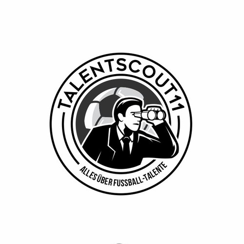 Football logo with the title 'Talent Scout 11'