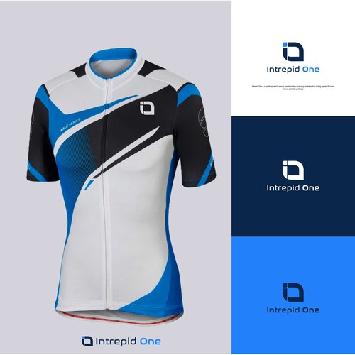 Cycling logo with the title 'Intrepid One'