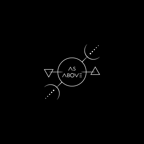 Mythical design with the title 'Concept logo for As Above Studio'