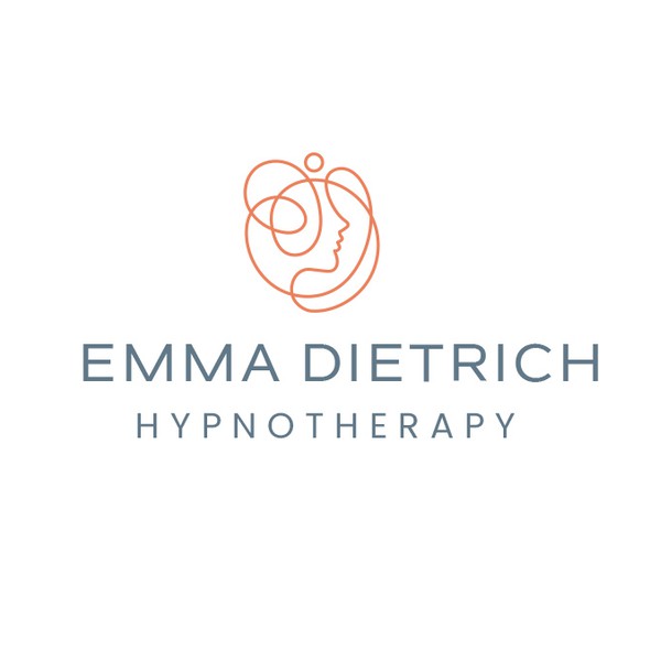 Hypnosis logo with the title 'Emma Dietrich Hypnotherapy'