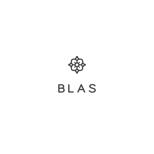 Home logo with the title 'Logo for BLAS'
