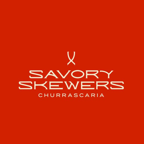 Grill design with the title 'Modern logo for Brazilian steakhouse '