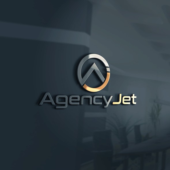 Digital marketing logo with the title 'Agency Jet'