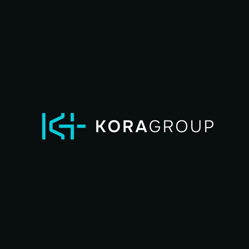 K logo with the title 'Kora Group Logo'