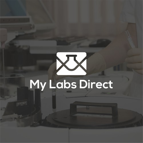Email logo with the title 'My labs direct logo'