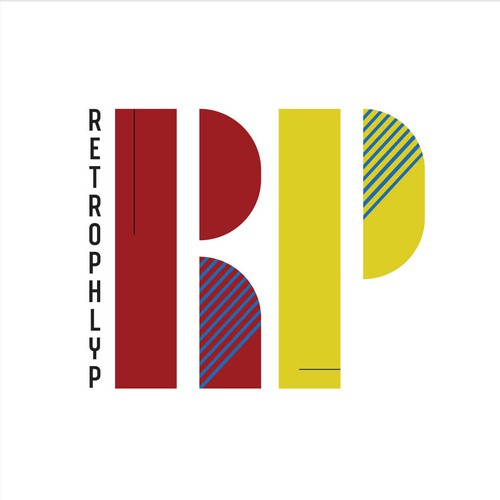 Bauhaus logo with the title 'Retrophylp Logo'