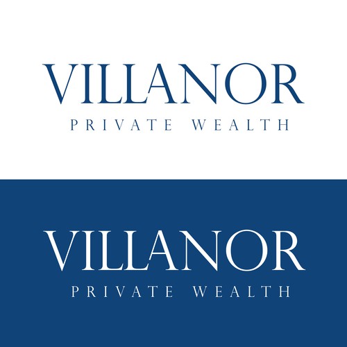 Logo with the title 'Logo concept for a Private Wealth company'