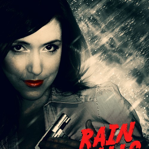 Feminist design with the title 'Neo-Noir Movie Poster Design'