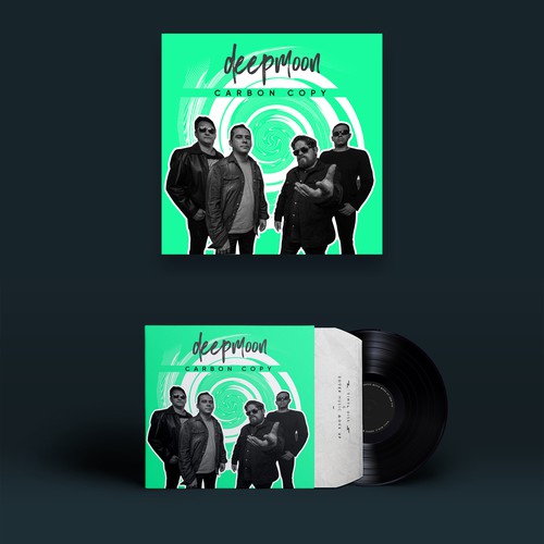 Album design with the title 'Album cover design'