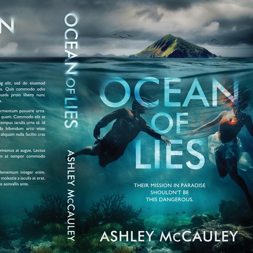 Ocean design with the title 'Ocean of Lies'