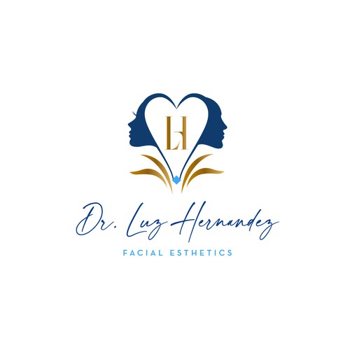 Beautiful brand with the title 'Dr. Luz Hernandez Facial Esthetics'