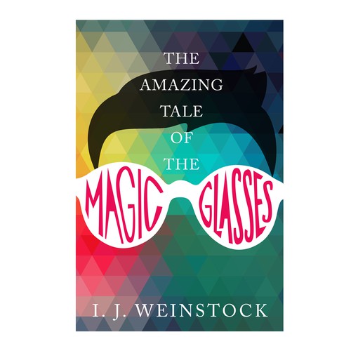 Graphic book cover with the title 'Book Cover Contest Entry'