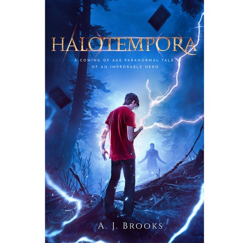 Forest book cover with the title 'Halotempora'