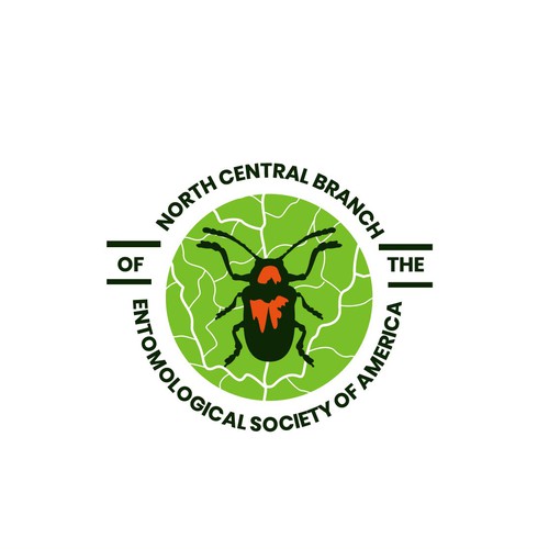 Bug logo with the title 'Logo for entomologists organization'