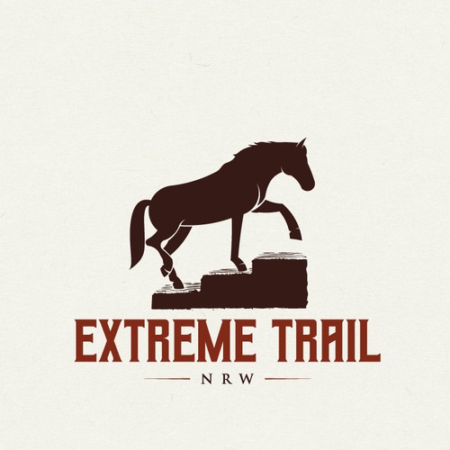 Tail design with the title 'extreme trail'