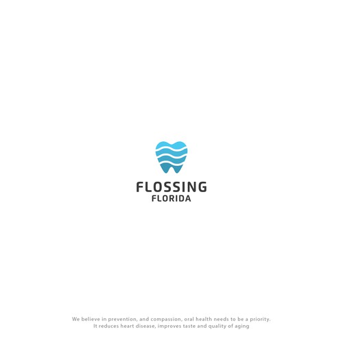 Aqua logo with the title 'Flossing Florida'