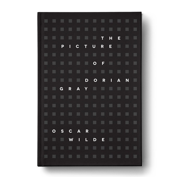 Black book cover with the title 'The Picture of Dorian Gray'