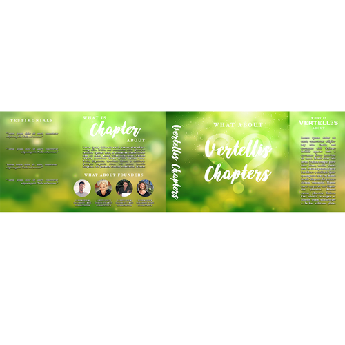 Cute label with the title 'A relaxing design concept for a belly band wrap for a selfhelp book. '