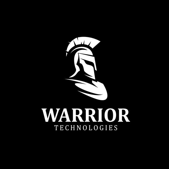 Spartan logo with the title 'Logo for Warrior Technologies'